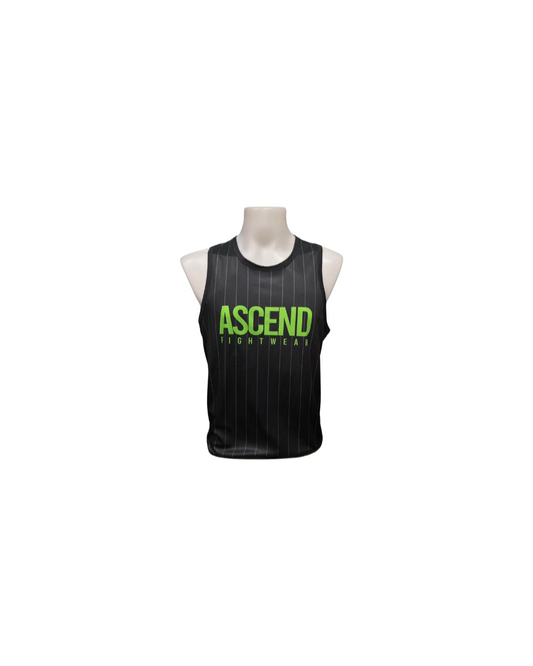 Ascend Dry-Fit Tank (Black/Neon Green)