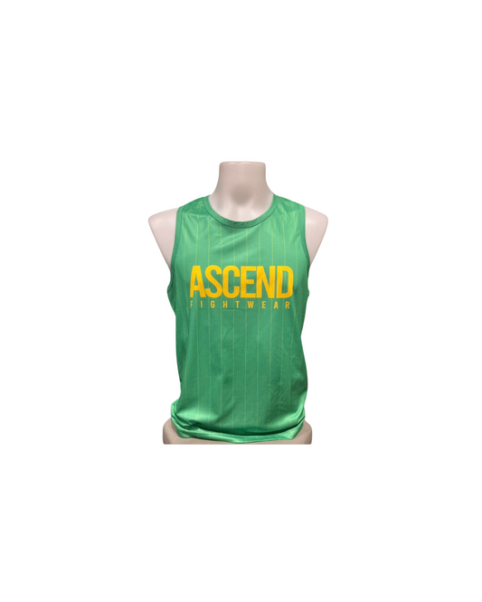 Ascend Dry-Fit Tank (Green/Gold)